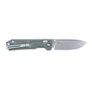 SRM Rubik 7228B-MG (Mono-chassis liner, 14C28N, Micarta handle, ambi-clip, large size)