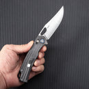 SRM 9203-MB (10Cr15CoMoV, Micarta, ambi-clip)