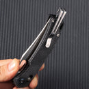 SRM 9203-MB (10Cr15CoMoV, Micarta, ambi-clip)