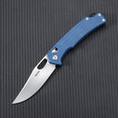 SRM 9203-ME (10Cr15CoMoV, Micarta, ambi-clip)