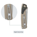 SRM Dome 106M-GW (2.99" 14C28N Blade, G10 Handle)