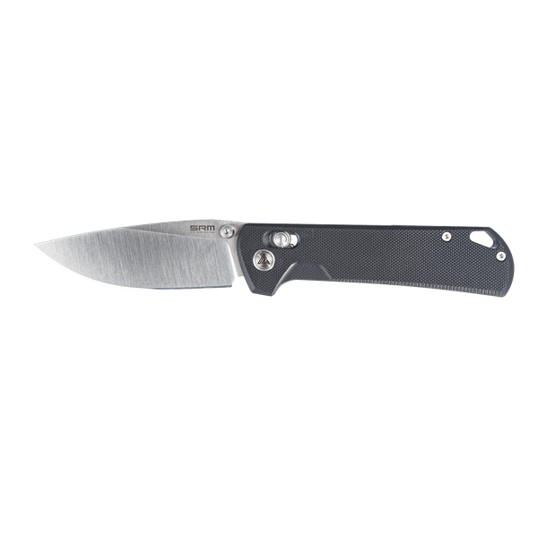 SRM 168L-GB (D2 blade, G10 handle, ambi clip, ambi lock)