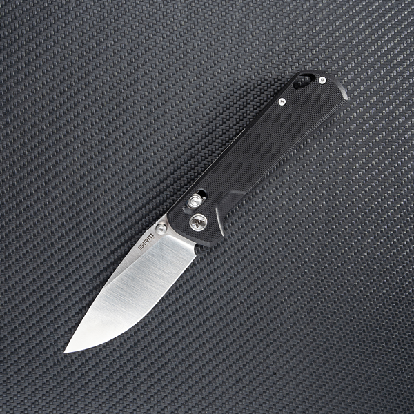 SRM 168L-GB (D2 blade, G10 handle, ambi clip, ambi lock)