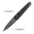 SRM Ambi Lock Folding Knife Twin 251MB-GB (N690 Blade, G10 Handle)