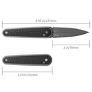 SRM Ambi Lock Folding Knife Twin 251MB-GB (N690 Blade, G10 Handle)