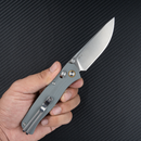 SRM 255L-GK (10Cr15CoMoV blade, G10 handle, Mono Chassis, ambi-clip, ambi lock)