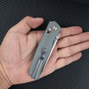 SRM 255L-GK (10Cr15CoMoV blade, G10 handle, Mono Chassis, ambi-clip, ambi lock)