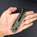 SRM 255L-GP (10Cr15CoMoV blade, G10 handle, Mono Chassis, ambi-clip, ambi lock)