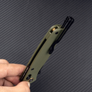 SRM 255L-GP (10Cr15CoMoV blade, G10 handle, Mono Chassis, ambi-clip, ambi lock)