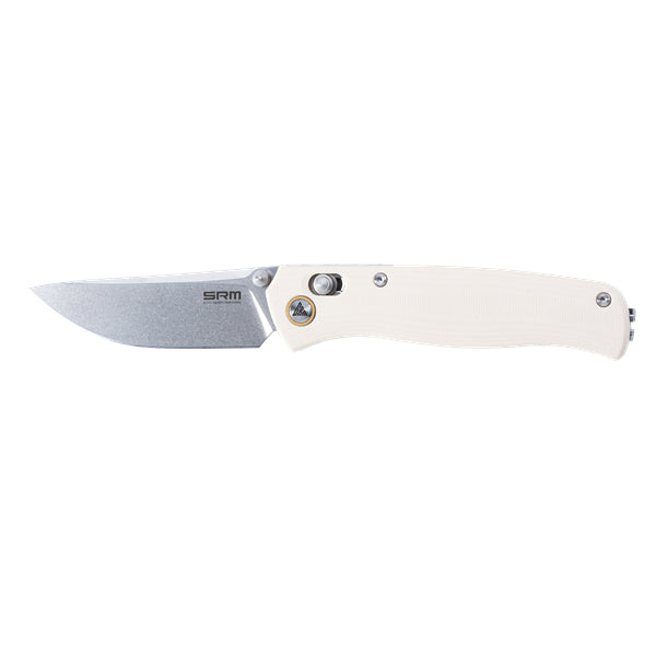 SRM 255L-GT (10Cr15CoMoV blade, G10 handle, Mono Chassis, ambi-clip, ambi lock)