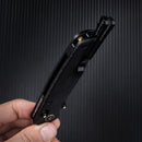 SRM Ambi Lock Folding Knife Medal 255L-MB2 (Laminated 140Cr Steel Blade, Micarta Handle)