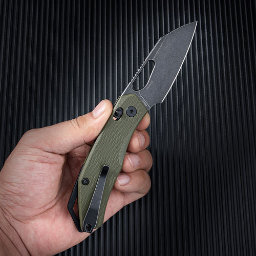 SRM 261M-GP (154CM steel blade, G10 handle, ambi lock)