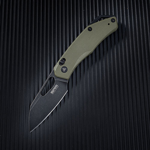 SRM 261M-GP (154CM steel blade, G10 handle, ambi lock)