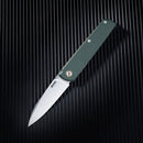 SRM 408L-GX QRICK (14C28N blade, G10 handle, liner lock, Invisible flipper)