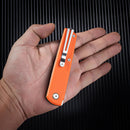 SRM 408L-GX QRICK (14C28N blade, G10 handle, liner lock, Invisible flipper)