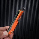 SRM 408L-GX QRICK (14C28N blade, G10 handle, liner lock, Invisible flipper)