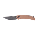 SRM 411L-MN (14C28N blade, Micarta handle, ambi-clip, ambi lock)
