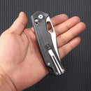 SRM 9203-MB (10Cr15CoMoV, Micarta, ambi-clip)