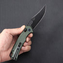 SRM 9203-MG2 (10Cr15CoMoV, Micarta, ambi-clip)