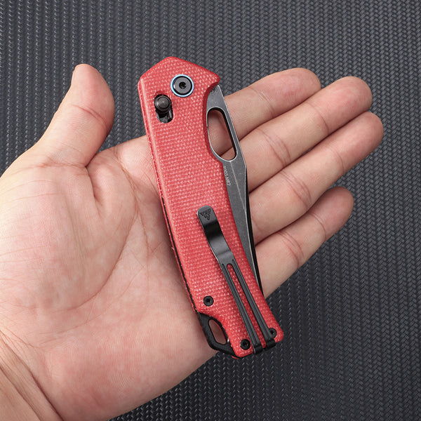 SRM 9203-MR2 (10Cr15CoMoV, Micarta, ambi-clip)