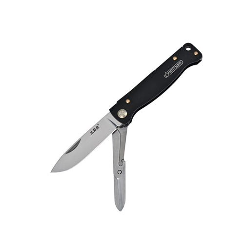 SANRENMU PT721-SB (Sandvik 12C27 blade, stainless steel handle, slip joint)