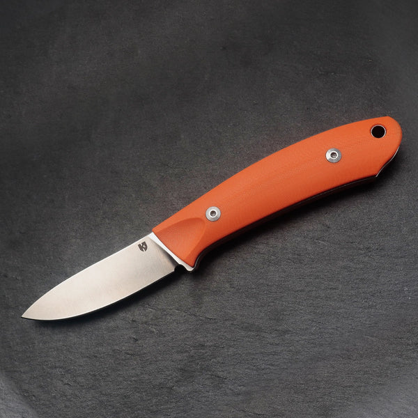 PUP KF012 (14C28N blade, Orange G10 handle)