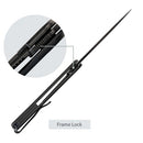 SRM Palfrey 135L-GB (frame lock, 14C28N, G10 + stainless steel handle)