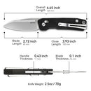 SRM Scout 7229-GB (Ambi lock, 14C28N, G10, ambi clip, Invisible flipper)