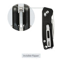 SRM Scout 7229-GB (Ambi lock, 14C28N, G10, ambi clip, Invisible flipper)