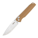 SRM Terrier 258L-GW2 (Laminated 140Cr Steel, G10 handle, Mono Chassis, ambi-clip, ambi lock)