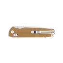 SRM Terrier 258L-GW2 (Laminated 140Cr Steel, G10 handle, Mono Chassis, ambi-clip, ambi lock)