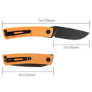 SRM Air 105M-GJ (Liner lock, 14C28N, G10 handle)