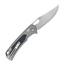 SRM 9203-AK (laminated 140Cr blade, Aluminum handle, ambi-clip)
