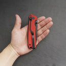 SRM Rubik 7228L-GV (10Cr15CoMoV blade, G10 handle, ambi-clip, large size)