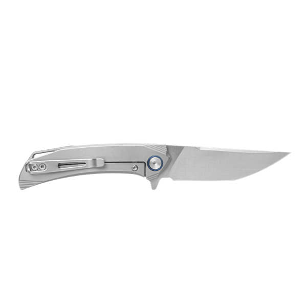 SRM folding knife 7411-TZ (154CM blade, Titanium handle)