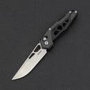 SRM Mecha 9225-KB (D2 blade, G10 handle w/ carbon fiber overlay)